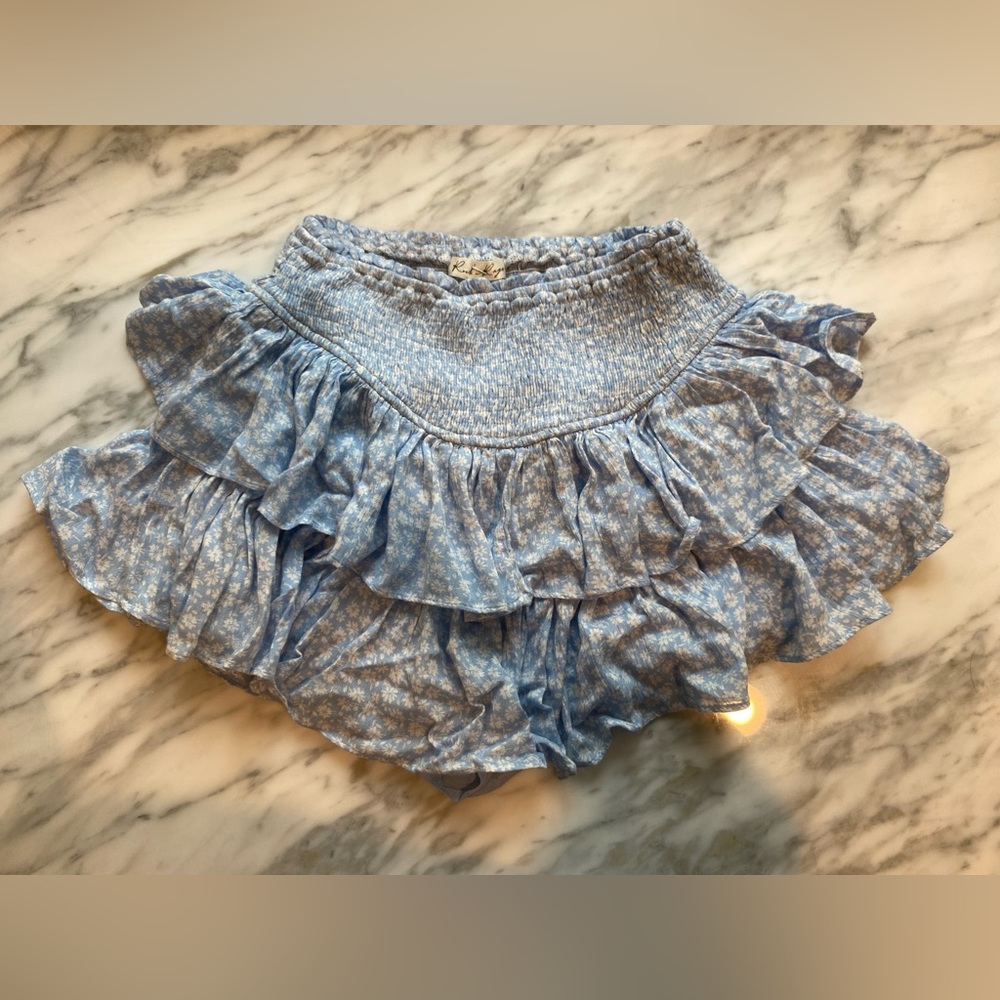 BLUE SKIRT🤍🩵